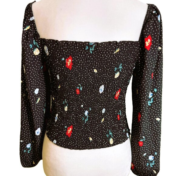 Abercrombie & Fitch Crop Top Floral size S - Picture 5 of 7